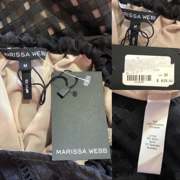 Marissa Webb Kendra Check Organza Midi Dress - Picture 8 of 8